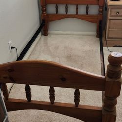 Bed Frame and Box Spring