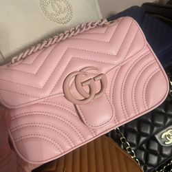 All Pink GG Handbag Purse