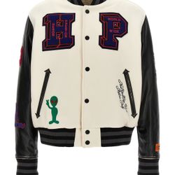 Heron Preston Varsity jacket