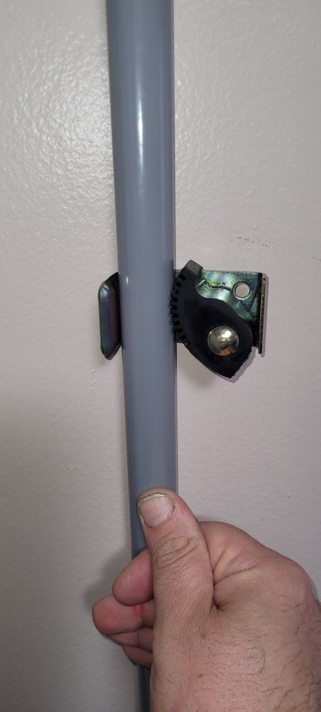 Brass Plated 6A111 Rubber Grip Handle Hold Storage Device