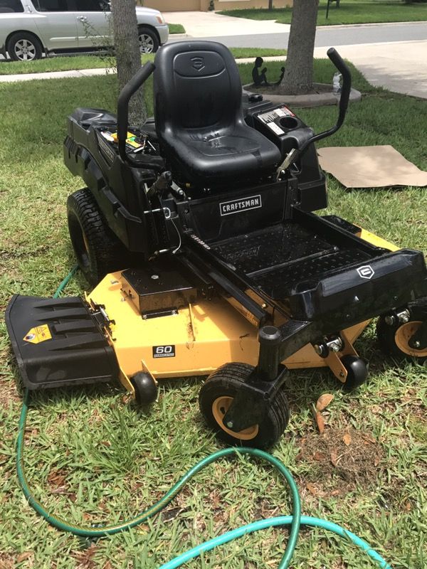 Craftsman pro series zero turn 60 on sale mower z8600