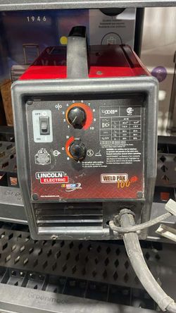 Lincoln Electric Weld Pak 100 MIG Welder – 110V Gasless – Heavy Duty – Works Great
