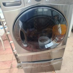 LG True Stream Gas Dryer Extra Big Load.