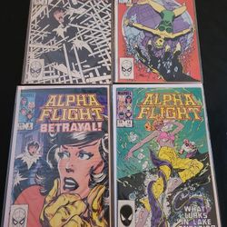 Alpha Flight Comics Lot