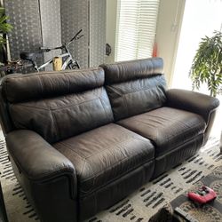 3 Leather Couches