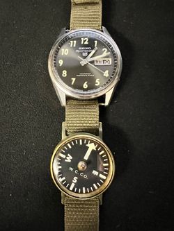 Seiko 6(contact info removed) MACV-SOG Veitnam Era with Waltham Compass July 1967- *Serviced*