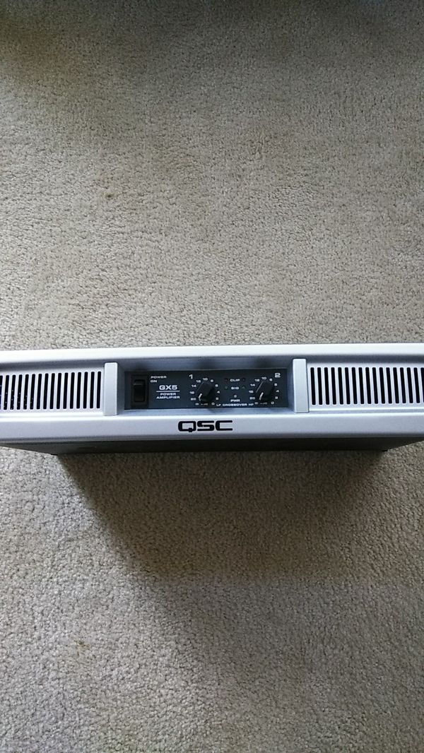 QSC GX5 POWER AMPLIFIER for Sale in Lake Elsinore, CA - OfferUp