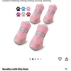 Pink Pet Shoes