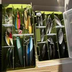 Salt Water Lures & Weights / Backpack /Hooks