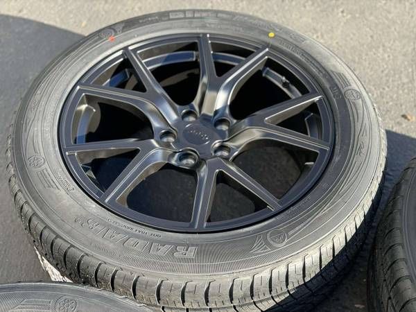 20" Black 5x127 Rims Tires fit JEEP Grand Cherokee Dodge Durango Laredo SRT Style TPMS 2023
