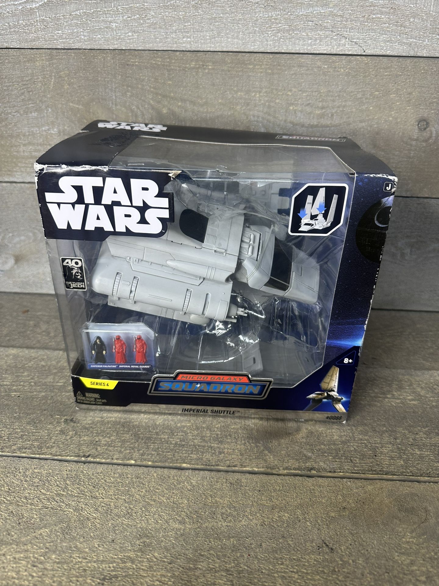 Star Wars Micro Galaxy Squadron Imperial Shuttle #0088 Series 4 New Open Box