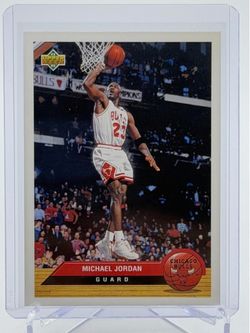 Michael Jordan 1992-93 Upper Deck McDonald's #P5