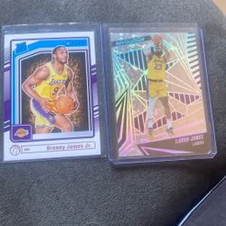 LeBron James And Bronny James Jr