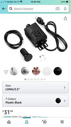 Cleesink Garbage Disposal Air switch kid.