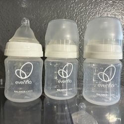 Evenflo Wide Neck Bottles 