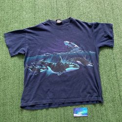 Vintage Orca Whale T-shirt