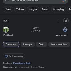 Timbers Vs Whitecaps 