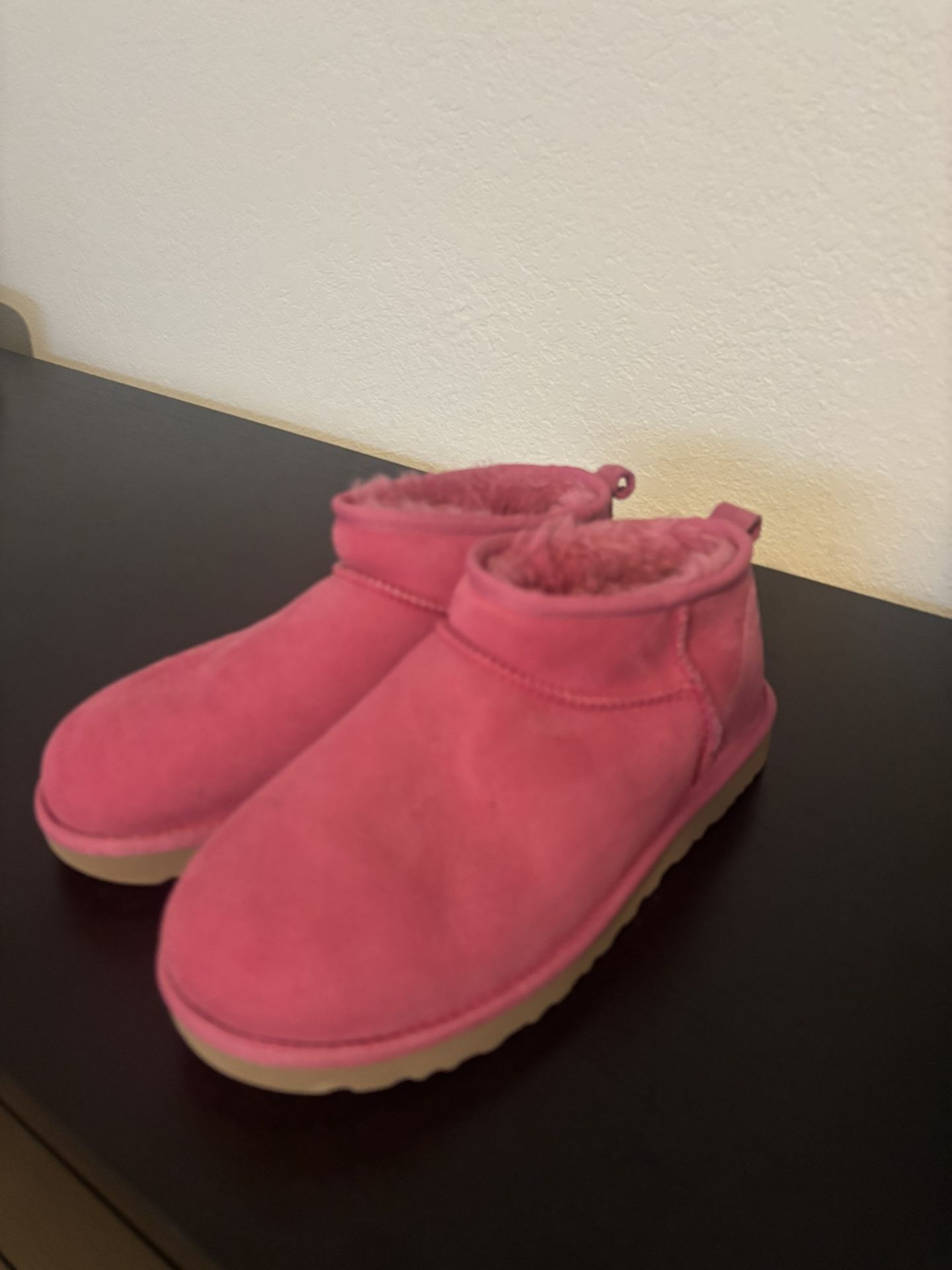 Pink ugg slipper
