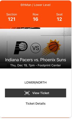 Suns Vs Pacers
