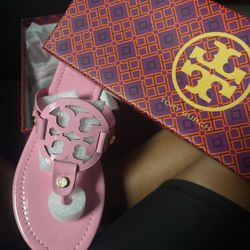 Tory Burch Pink Sandal, Size 8