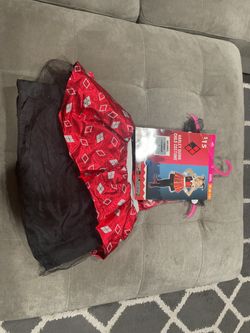 Harley Quinn Child Costume Girl Size M (8-10)