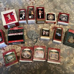 Hallmark Ornaments Lot Of 16