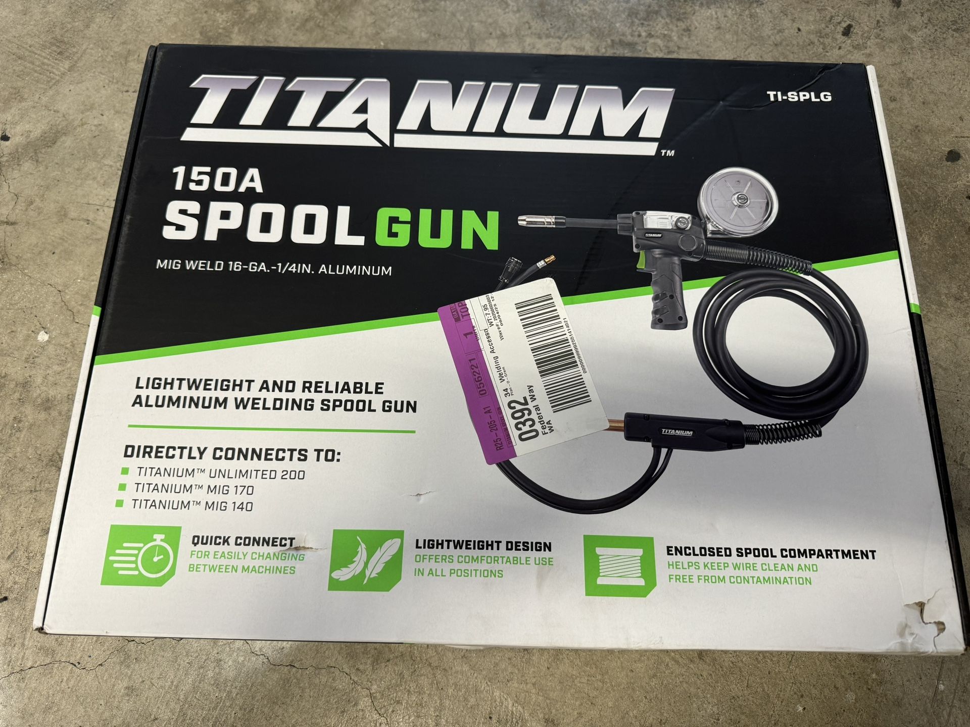 Brand New Titanium Spool Gun