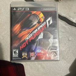 Play Station 3 Need For Speed Game