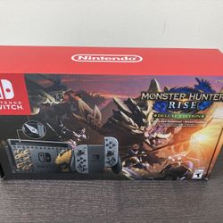 NEW Nintendo Switch MONSTER HUNTER RISE Deluxe Edition