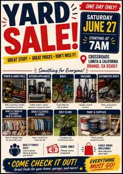Super garage sale!!!!
