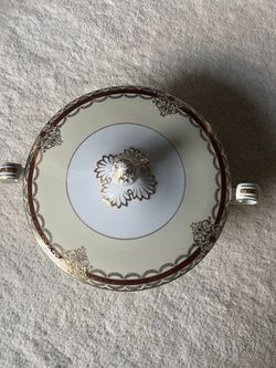 Vintage Noritake Valencia Covered Vegetable Bowl