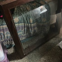 hand crated coffee table 