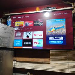 55"TCL Roku Smart Tv