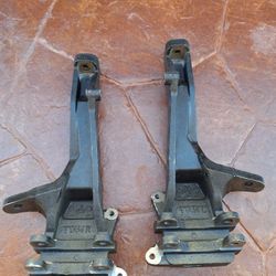 4" Lift Spindles Brakelines fits 2005 - 2021 Toyota Tacoma 6 Lug, Pre-runner 2WD