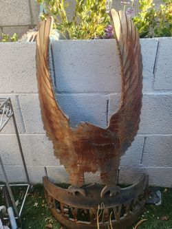 Large Steel Harley Davidson Garage Sign/ Decor