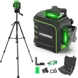 Huepar 360 Laser Level with Tripod