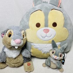 Disney Bambi Plush Toys Thumper Plushes Squishmallow Flower the Skunk