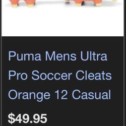Puma men’s soccer cleats