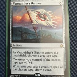 Vanquisher's Banner - The List Reprints (LIST) Magic The Gathering Mtg Card