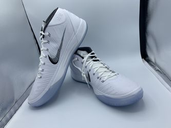 Nike Kobe AD White Metallic Silver Ice (922482-102) Mens Size 18 Black Mamba