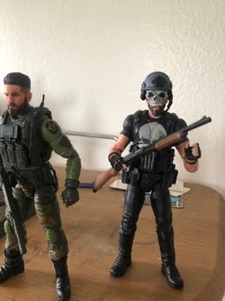 Marvel legends Punisher / GI-Joe kitbash