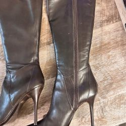 Brand  New Leather  Boots 