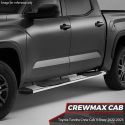 Estribos. 2022 to 2026 Toyota Tundra Crew Cab Running Boards