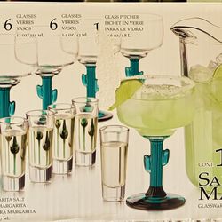 Libbey 14-Piece Salty Margarita Glassware Set – Complete Party Collection!