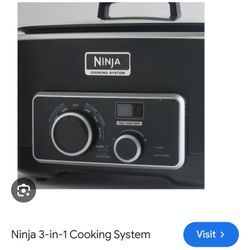  Ninja 3-in-1 Cooking System