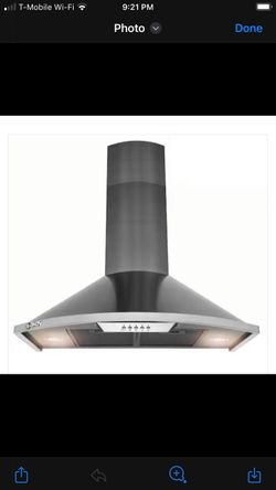 AKDY Wall Mount Range Hood