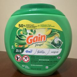Gain Flings. Laundry Detergent 