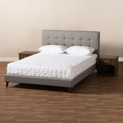 Bed frame headboard with two nightstands and mattress included $399 only