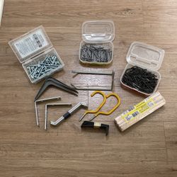 Drywall, Anchor screws and Miscellaneous Angles.