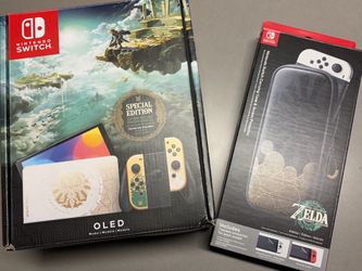 Nintendo Switch OLED - Zelda: Tears of the Kingdom Special Edition (Complete in Box)